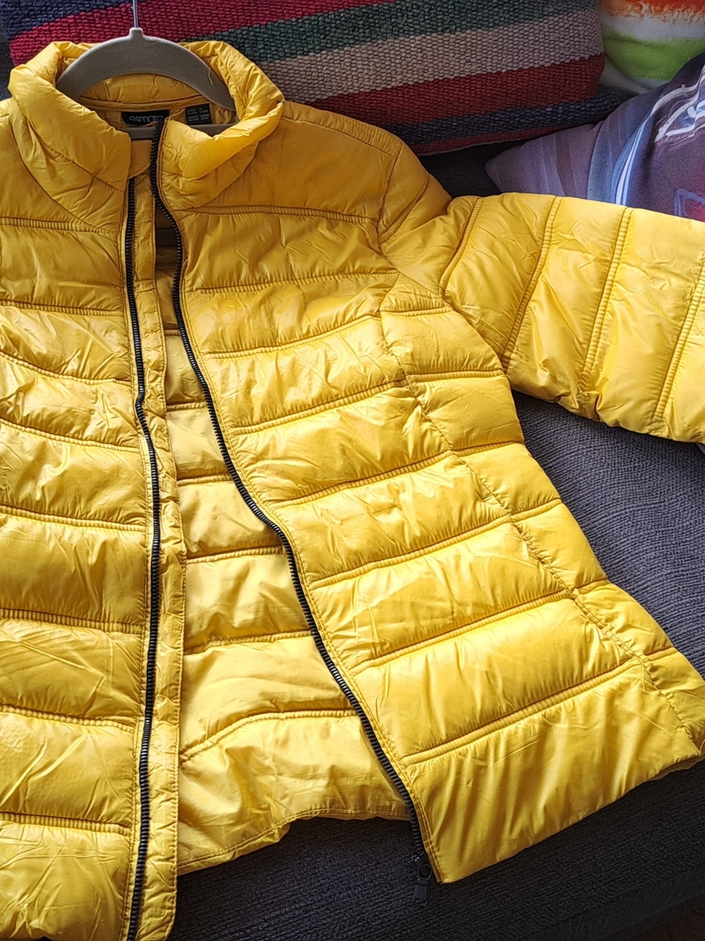 Lightweight Yellow Puffer Jacket - Women